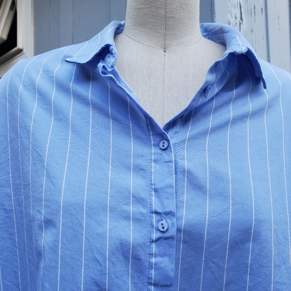 Zara Basic Collection stripe smocked shirt - Picture 5 of 13